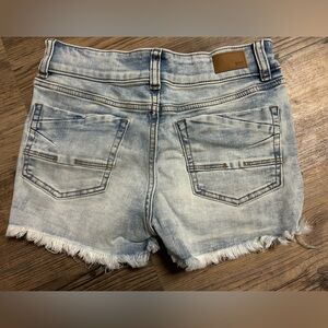 BKE Youth Light Blue Denim Shorts Size 14 girls